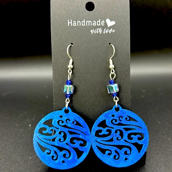 Jewelry - Round Geometric Earrings